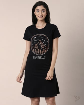 Long Tee - Jet Black-XS / LT0028 -Jet Black