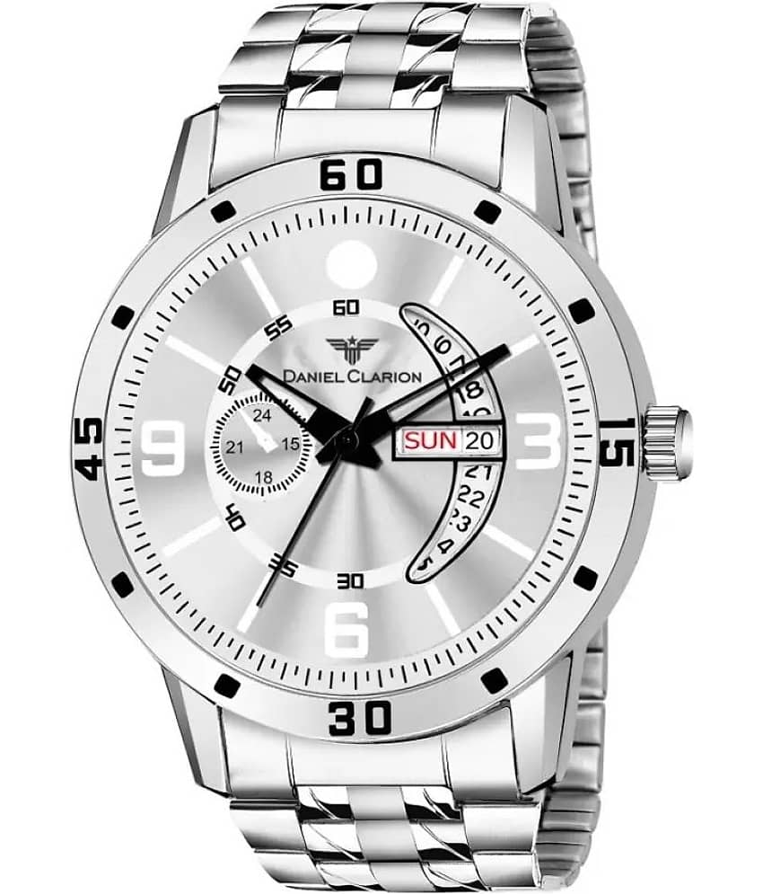 Daniel Clarion - Silver Stainless Steel Analog Men's Watch