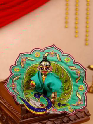 Morvilas Green Laddu Gopal Poshak-0 No.