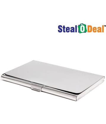 Stealodeal Steel Card Holder ( Pack 1 )