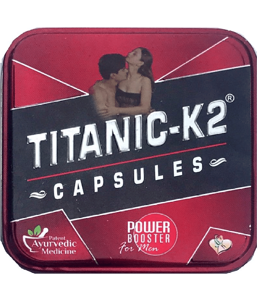 Ayurveda Cure All New Titanic K2 Capsule 6 no.s