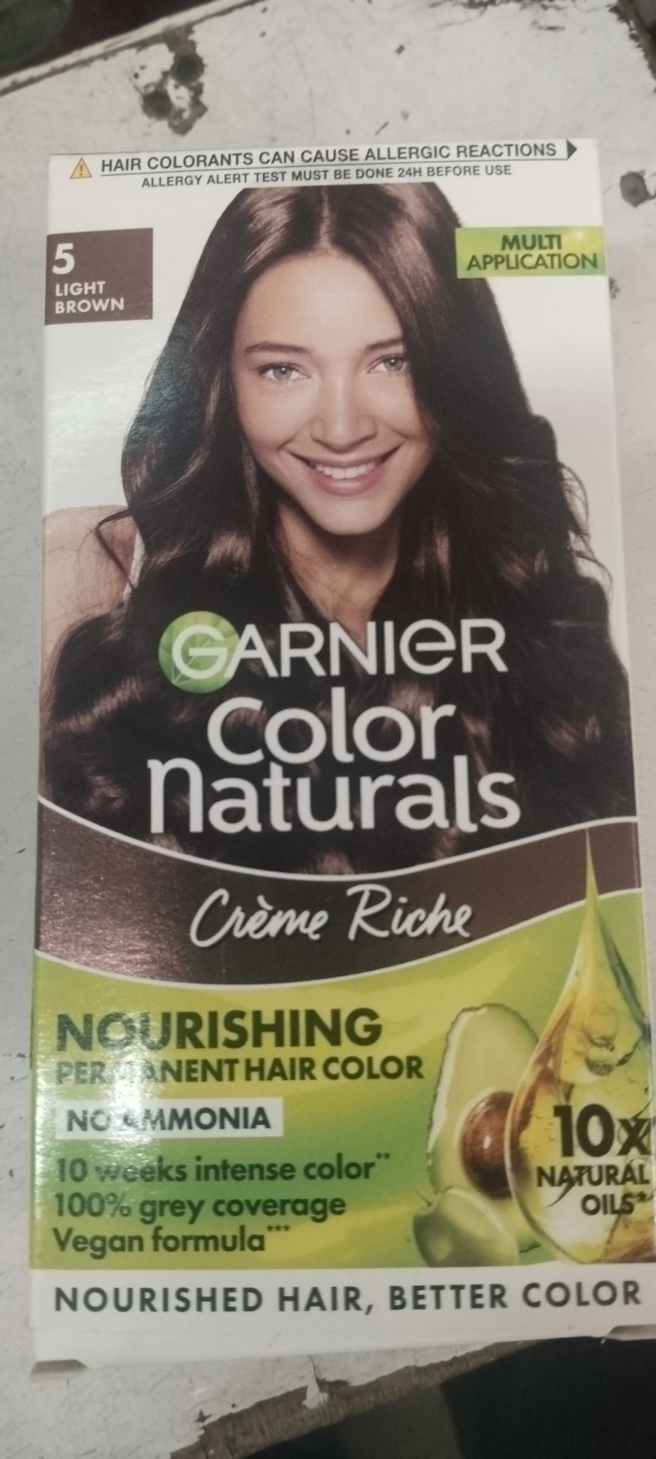 Garnier color natural s cream 