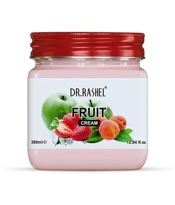 DR.RASHEL Fruit Face & Body Cream for Moisturization (380 ml) | Pack of 1