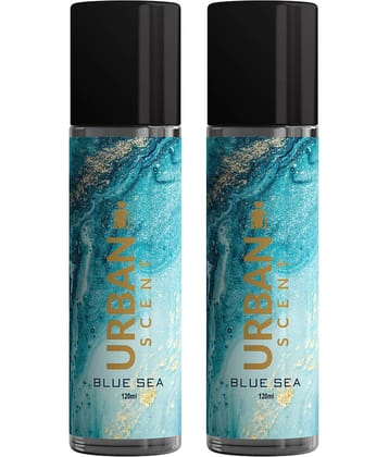 Lyla Blanc Deodorant Spray & Perfume Oceanic,Fresh Medium -Fragrance For Women,Men,Unisex ( Pack of 2 )