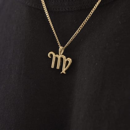 VIRGO (GOLD) Pendant+ Chain