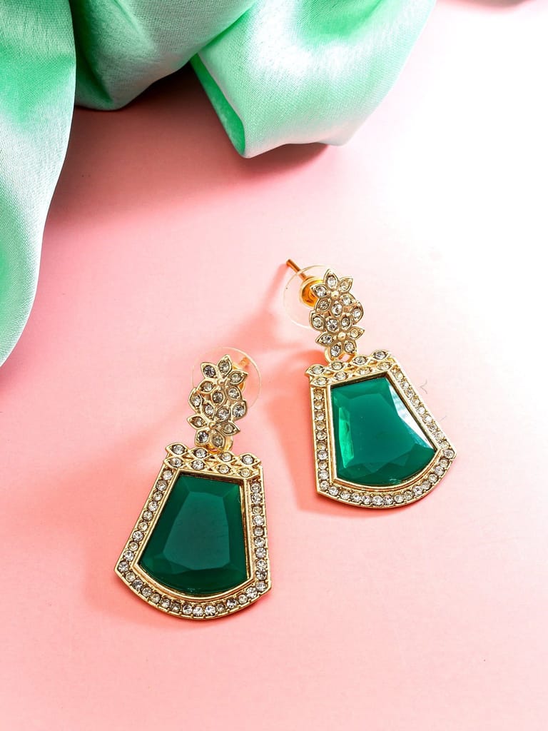 Morison Golden Geometric Earrings Modern Elegance for Everyday Style