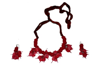 Big Fish Scale Hanging Earring Set