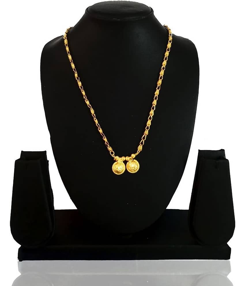Shankhraj Mall Gold Plated Letest & Designer Mangalsutra For Women-100336