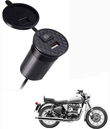 Royal Enfield All Bike Model Black USB  Bike Charger