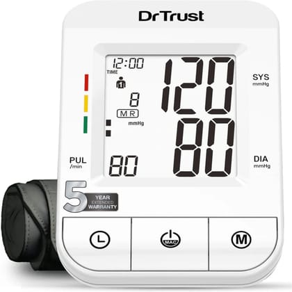 Dr Trust USA BP iCheck Pro Blood Pressure Monitor Machine BP Testing 116