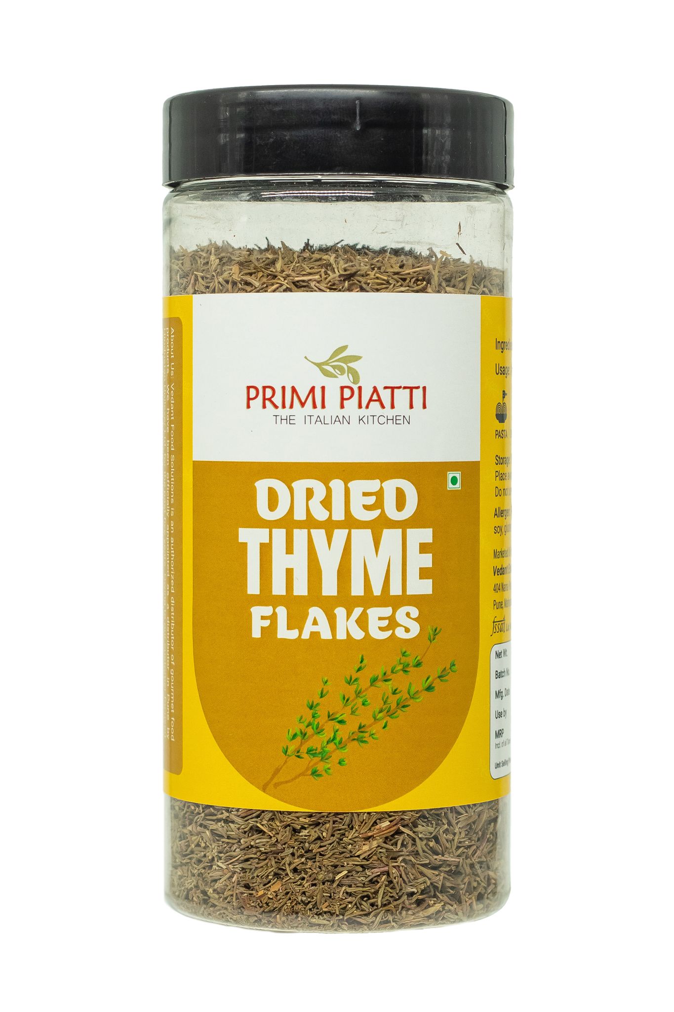 Primi Piatti Dried Thyme Flakes, 50 gm