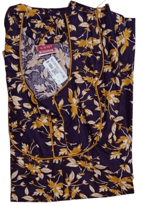 Navy Blue Nightgown