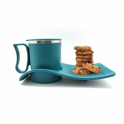 Snacks Tray n Cup Random Color 