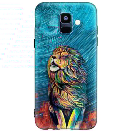 King Is ColourFull  Samsung A6 Premium Embossed Mobile cover