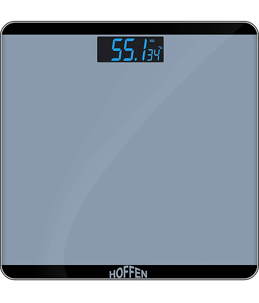 Hoffen Electronic Digital LCD Body Weighing Scales HO-18 Grey