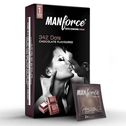 MANFORCE WILD CONDOMS (CHOCOLATE) 10S