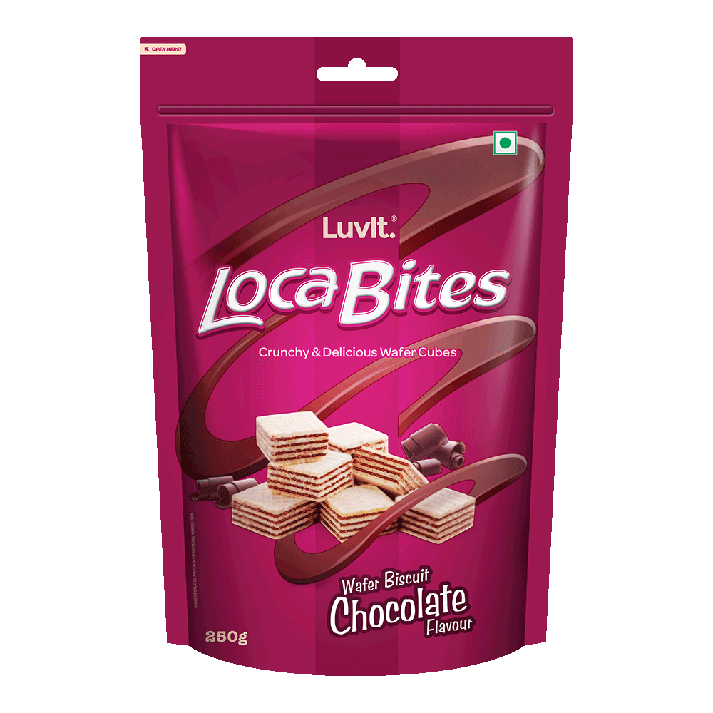 Luvit Loca Bites Chocolate || 250 Grams