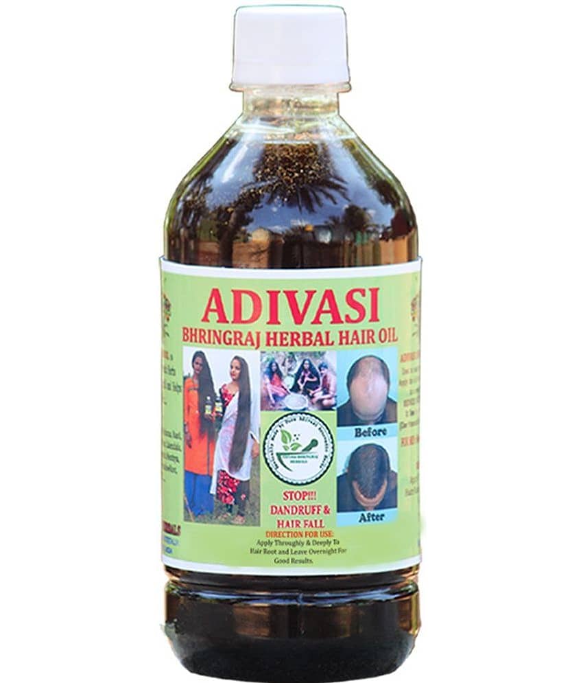 ADIVASI BHRINGRAJ HERBALS - Hair Growth Bhringraj Oil 250 ml ( Pack of 1 )