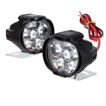 Set of 2 Shilon 9 LED Waterproof On or Off Switch for Bikes (Black)