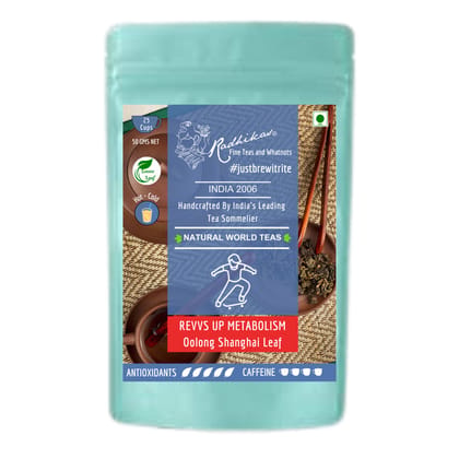 REVVS UP METABOLISM Oolong Shanghai Leaf