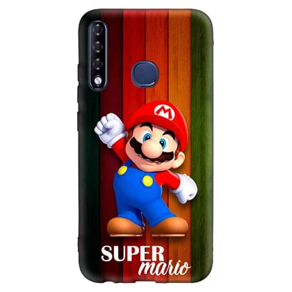 Illustrator Super Mario SMART 3 PLUS Premium Embossed Mobile cover