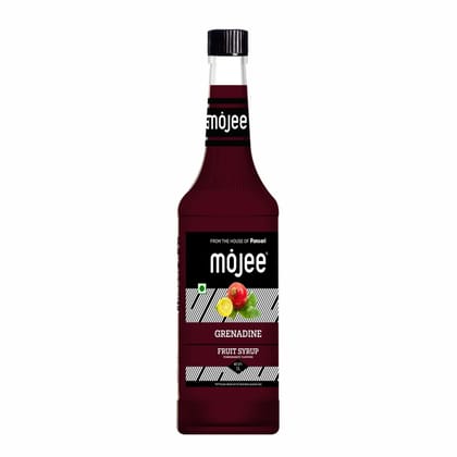 Mojee Grenadine Syrup | Sweet & Tart Pomegranate-Flavored Syrup for Mocktails, Cocktails, Lemonades & Beverages | Bar & Caf Essential  1L