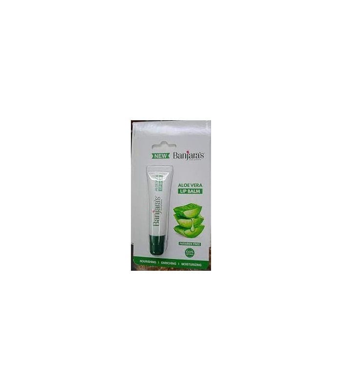 Banjara's Aloe Vera Lip Balm, 12 gm