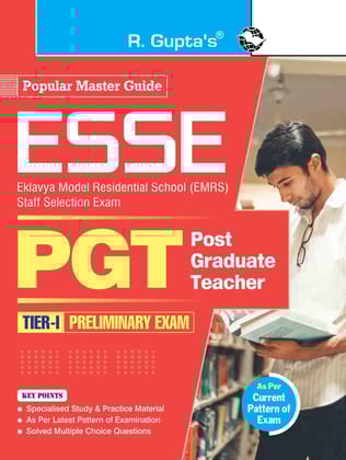 ESSE: EMRS ' PGT (Tier-I) Preliminary Exam Guide [Paperback] [Feb 22, 2025] RPH Editorial Board