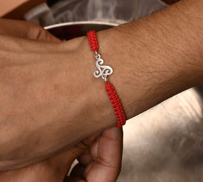 Triskel Silver Rakhi
