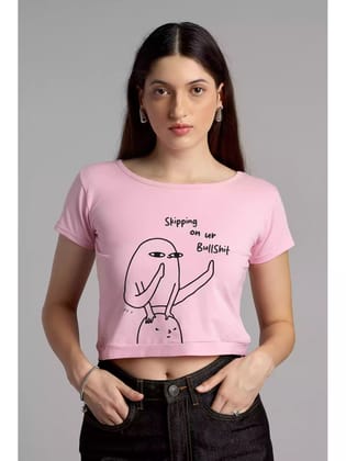 Bullshit - Sukhiaatma Crop Top-M- 34