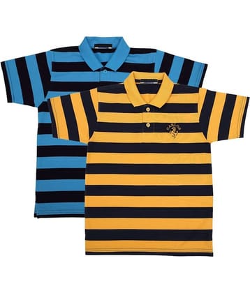 NEUVIN Baby Boys Cotton Polos ( Multi )