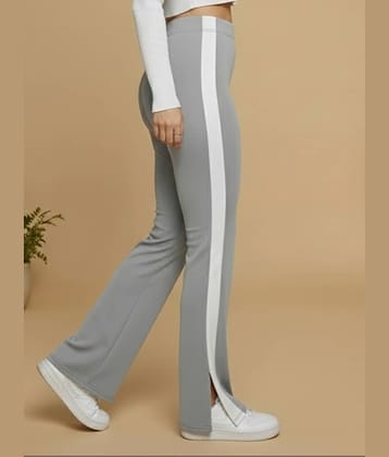 DTR FASHION Women Cotton Blend Korean Trousers ( Teal )