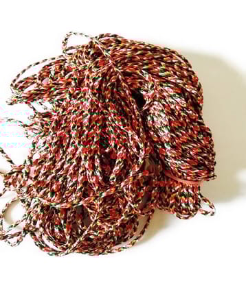 Religious Silk Thread Pachranga Dhaga Moltadu Najar Surksha for Boys,Girls 40 Meters (Black, Pack of 1)