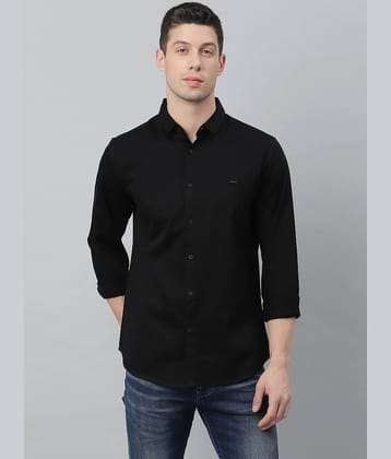 Dennis Lingo - Green 100% Cotton Slim Fit Men's Casual Shirt ( Pack of 1 )