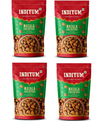Indiyum Channa Masala Chickpeas 120gm (Pack of 4)