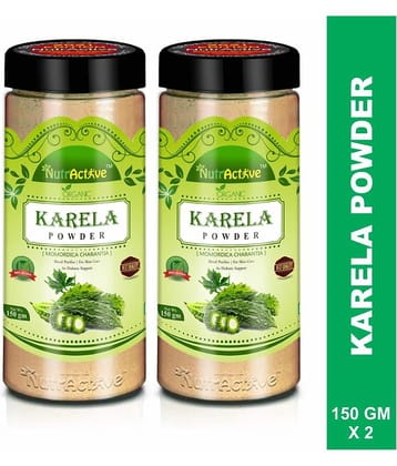 Nutractive Karela (Bitter Gourd) For Skin Care Powder 300 Gm Pack of 2