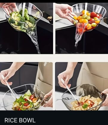 Ceramic Rice Bowl – Stylish Microwave Safe and Dishwasher Safe Serving Bowl Single Piece
