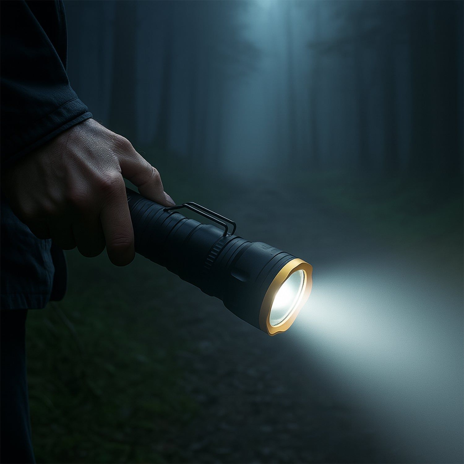 2in1 5 LED With 1 Laser Light Portable&nbsp;Mini Torch / Flashlight LED Powerful High Lumens Pen Light with Clip, Portable Pocket Compact Torch for Emergency A Battery operated (1 Pc / Battery not included)