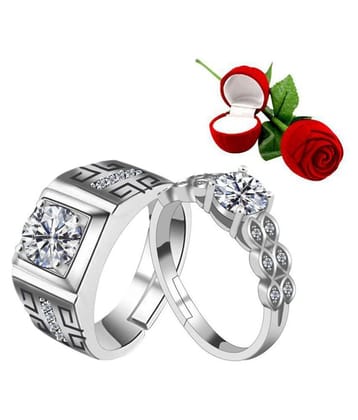 Silver Shine- Silver Rings (Pack of 1) - None