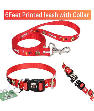 GNS PETS - Burgundy Collar ( Medium )