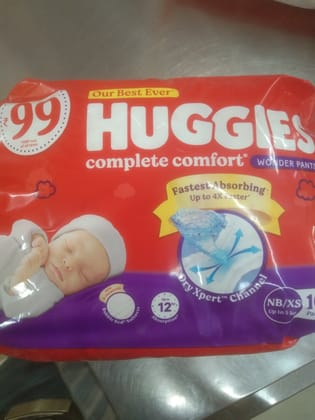 huggies Complete comfort wonder pants Nb/xs 10 