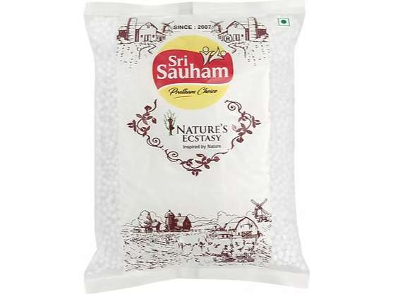 Sri Sauham Sabudana, Premium Tapioca Sago - 500g
