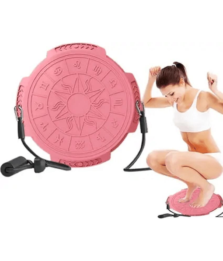 Gjshop Tummy Twister With Toning Tube Waist Twisting Disc for Home Office Indoor Exercise Workout