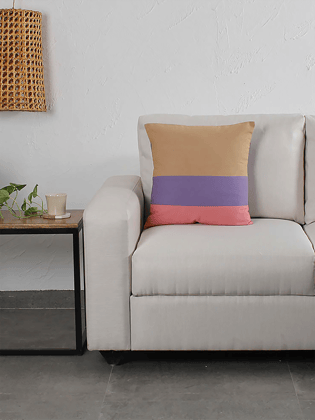 Bhumiti Cushion Cover (Beige) - Medium