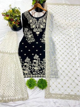 Beautiful Party Wear Top Bottom And Dupatta Beautiful Party Wear Top Bottom And Dupatta