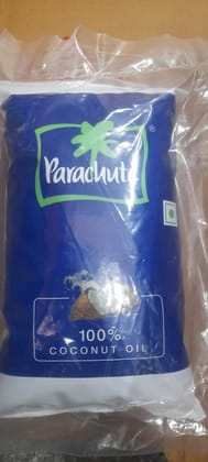 Parachute coconut oil pouch