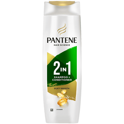 Pantene Hair Science 2 in 1 Shampoo + Conditioner Silky Smooth, 180ml