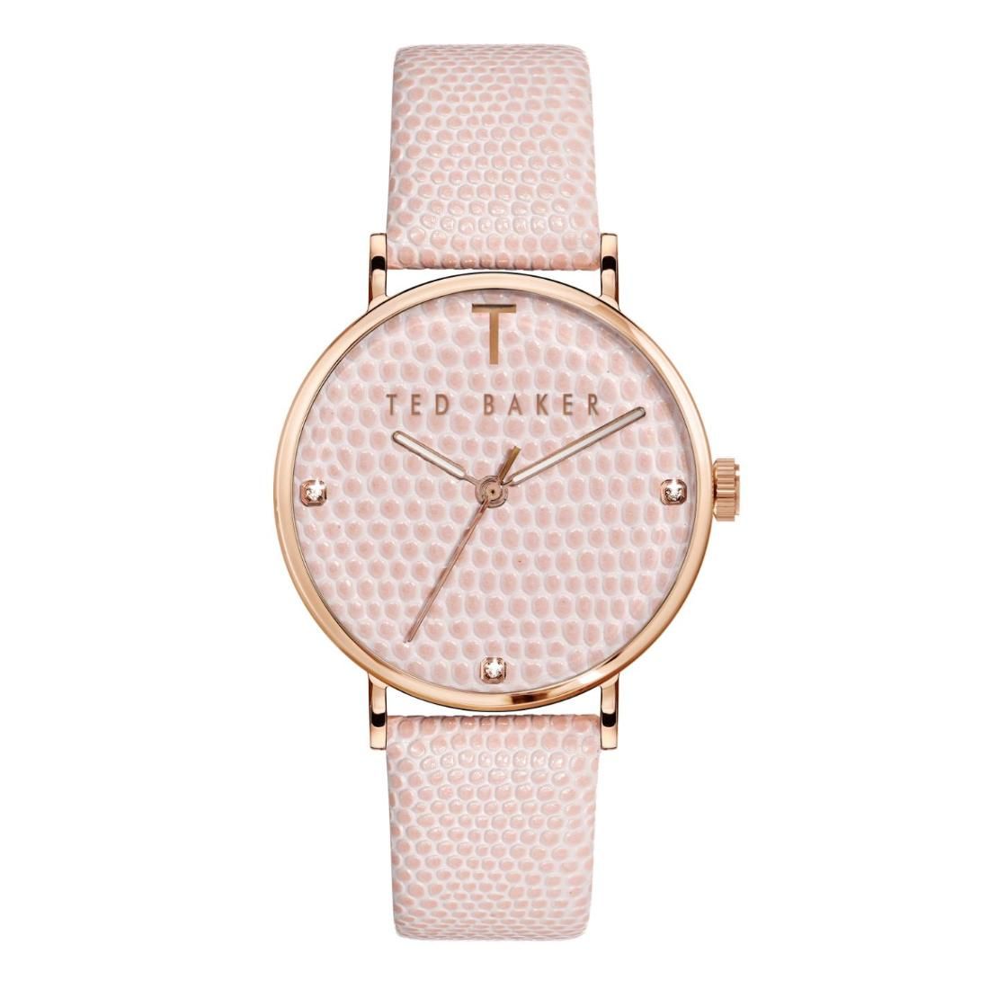 Ted Baker 3 Hands PHYLIPA HUG Women Watch-BKPPHS133-Pink