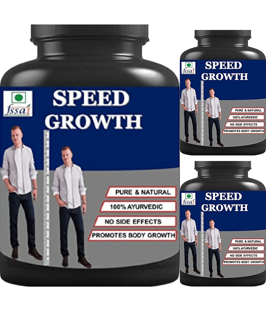 Hindustan Ayurveda speed growth mango flavor 0.3 kg Powder Pack of 3