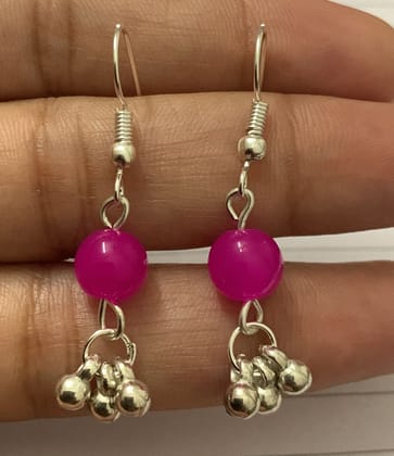 Charming Glass Bead Earrings